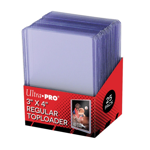 Ultra pro toploader regular - toploader, 25